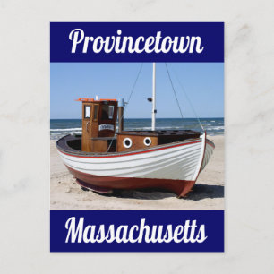 Cape Cod, Provincetown, Massachusetts Postcard Vykort