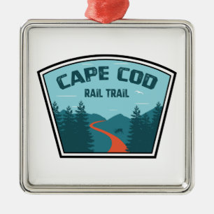 Cape Cod Rail Trail Julgransprydnad Metall