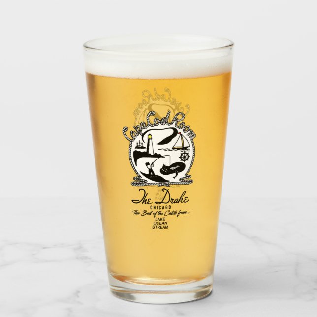 Cape Cod Room, Drake Hotel, Chicago, Illinois Glaskopp (Framsida fylld)