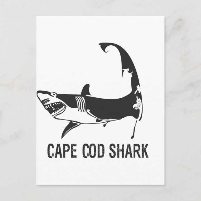 CAPE COD SHARK VYKORT (Framsida)
