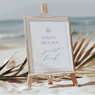 CAPE COD-skylt för kustblå gäst Bok Poster
