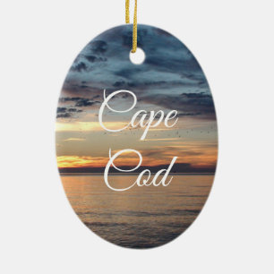 Cape Cod Souvenier Keepsaké jul Ornament