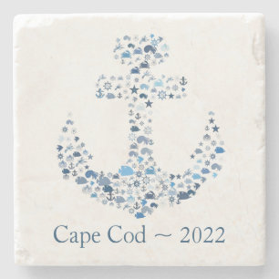 Cape Cod Souvenir Underlägg - Anpassa