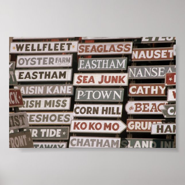 Cape Cod ställe Poster (Framsidan)