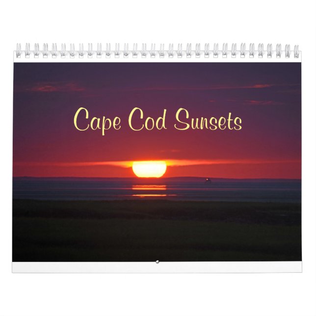 Cape Cod Sunsets Calendar Kalender (Omslag)