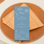 Cape Cod Theme Menu Meny<br><div class="desc">Med vår Golf Theme-meny kan du lägga till lite sportisk sofistikering till ditt speciella evenemang. Perfekt för bröllop, party eller middagar med golftemat och med den här menyn får du vattenfärgsbilder av klubbar och gröntar med elegant, vilket gör att farledens charm når din matupplevelse. Vår meny är tryckt på högkvalitativ...</div>