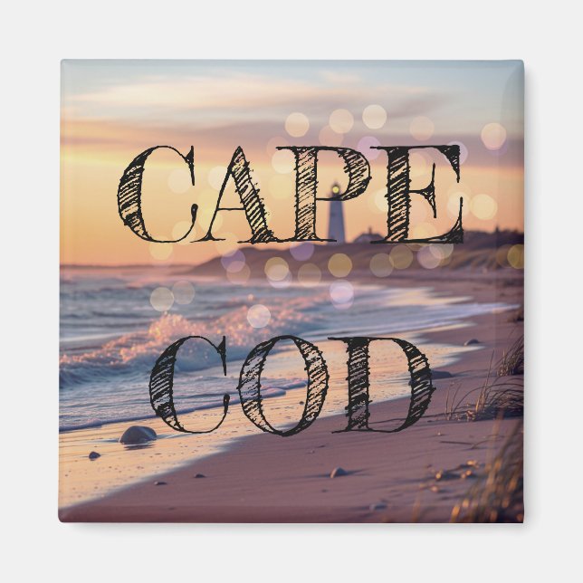 Cape Cod Travel Magnet (Framsidan)