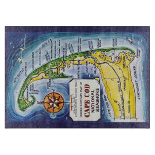 Cape Cod Vintage 11x14 Karta