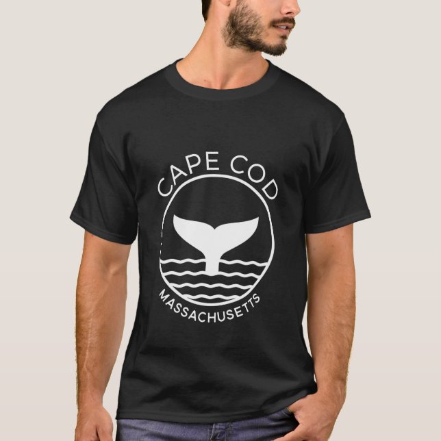 Cape Cod Whale Watch T Shirt (Framsida)