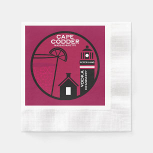Cape Codder Cocktail Pappersservett