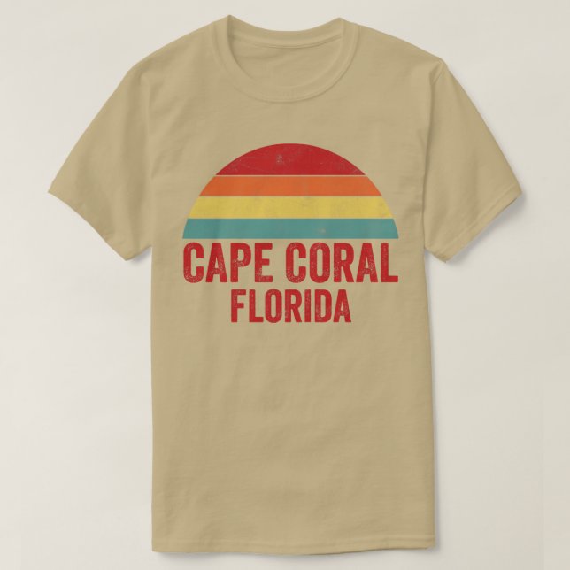 Cape Coral Florida T Shirt (Design framsida)
