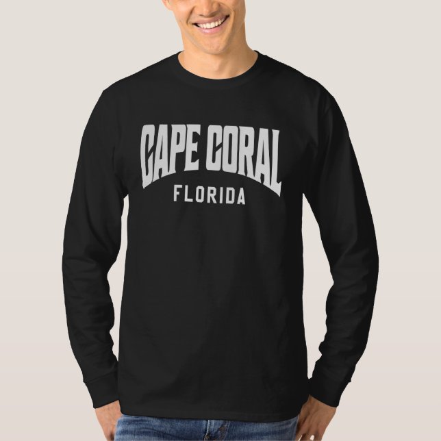 Cape Coral Florida T Shirt (Framsida)