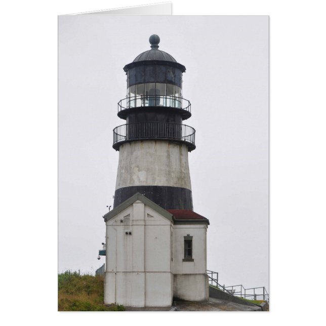 Cape Disapointment Lighthouse Hälsningskort (Framsidan)
