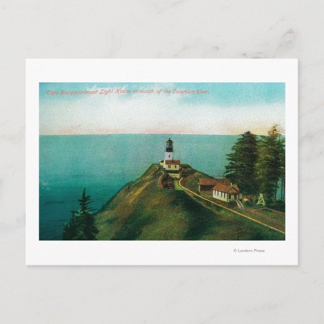 Cape Disavtalmen Light House Vykort (Framsida)