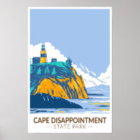 Cape Disease State Park Washington Vintage