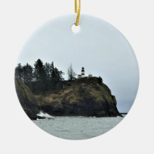 Cape Disseende Lighthouse, WA Julgransprydnad Keramik