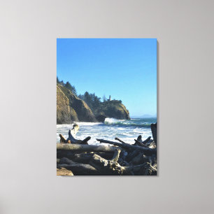 Cape Disseende Lighthouse, Washington Canvastryck