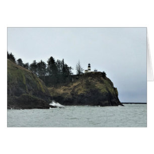 Cape Disseende Lighthouse, Washington Hälsningskort