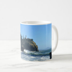 Cape Disseende Lighthouse, Washington Kaffemugg