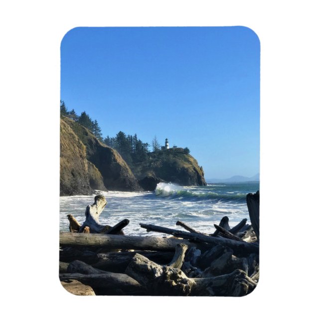 Cape Disseende Lighthouse, Washington Magnet (Vertikal)