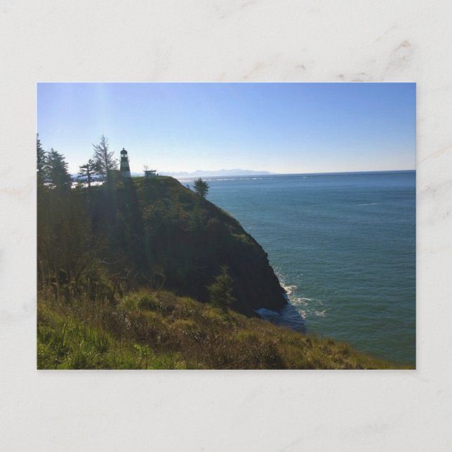 Cape Disseende Lighthouse, Washington Vykort (Framsida)