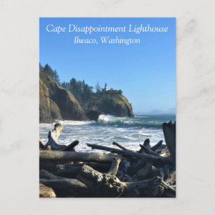 Cape Disseende Lighthouse, Washington Vykort