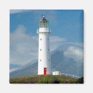 Cape Egmont Lighthouse och Mt Taranaki/Mt Magnet