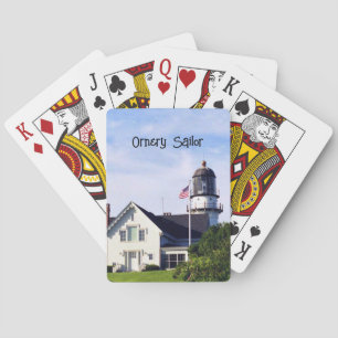 Cape Elizabeth Maine fyr foto anpassa Casinokort