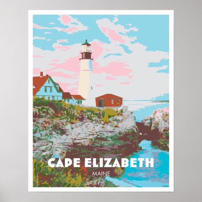 Cape Elizabeth Poster (Framsidan)