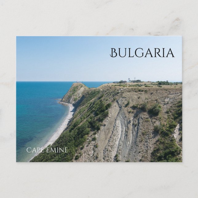 Cape Emine. Bulgarien Vykort (Framsida)