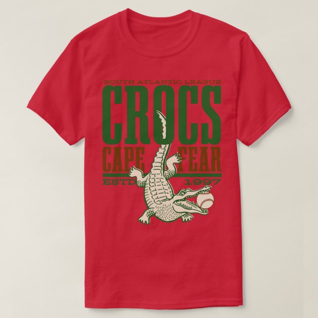 Cape Fear Crocs T Shirt (Design framsida)