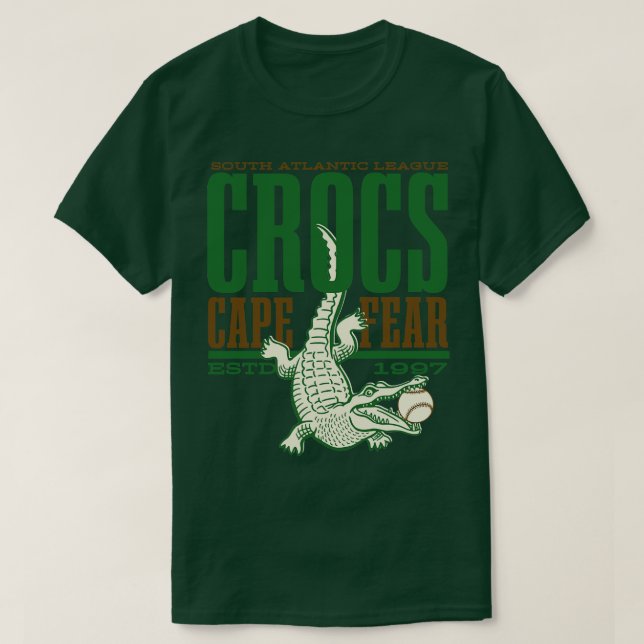 Cape Fear Crocs T Shirt (Design framsida)