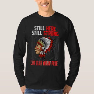 Cape Fear Indians Heritage Native American Tävling T Shirt