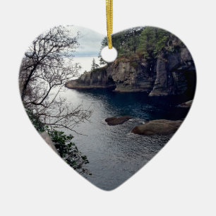 Cape Flattery Olympic Peninsula - Washington Julgransprydnad Keramik