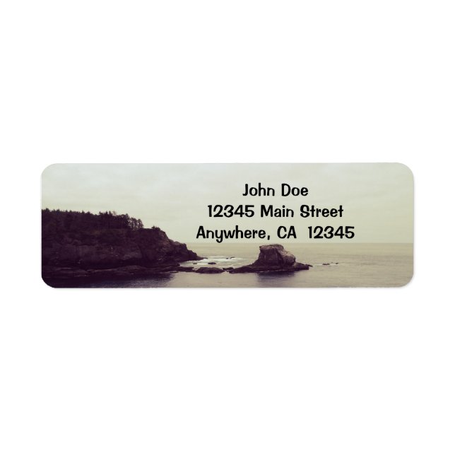 Cape Flattery Returadressetikett Returadress Etikett (Framsidan)