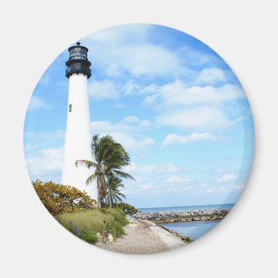 Cape Florida fyr Magnet