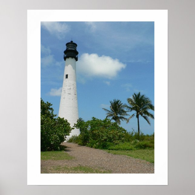 Cape Florida Lighthouse II Poster (Framsidan)