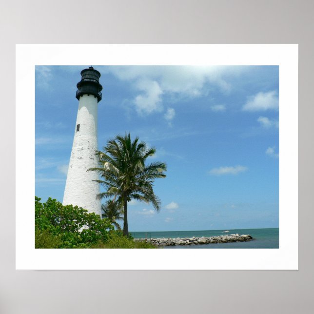 Cape Florida Lighthouse Poster (Framsidan)