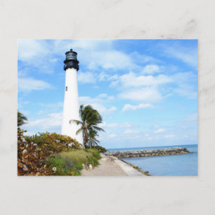 Cape Florida Lighthouse Vykort