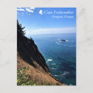 Cape Foulweather, Newport, Oregon Vykort
