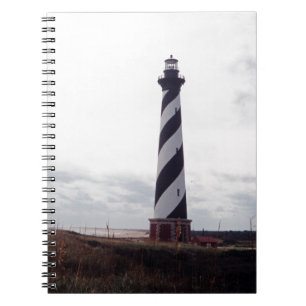 Cape Hatteras fyr Anteckningsbok Med Spiral