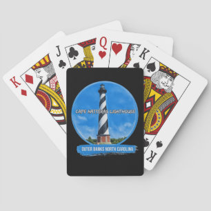 Cape Hatteras fyr i yttre banker N.C. Casinokort