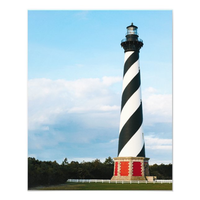 Cape Hatteras Lighthouse #2 (16 x 20) Fototryck (Framsidan)