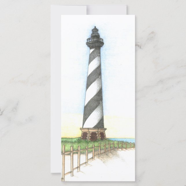 Cape Hatteras Lighthouse-bokmärke (Framsida)