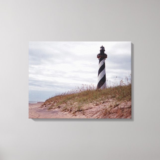 Cape Hatteras Lighthouse Canvastryck (Framsida)