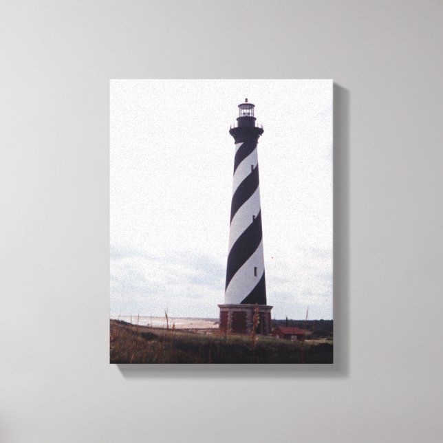 Cape Hatteras Lighthouse Canvastryck (Framsida)