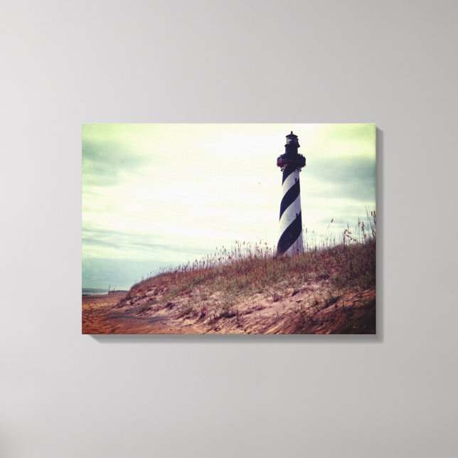 Cape Hatteras Lighthouse Canvastryck (Framsida)