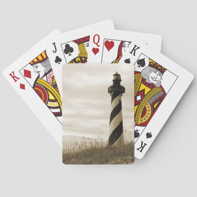 Cape Hatteras Lighthouse Casinokort (Baksidan)