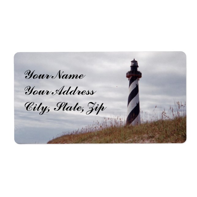 Cape Hatteras Lighthouse Fraktsedel (Framsidan)