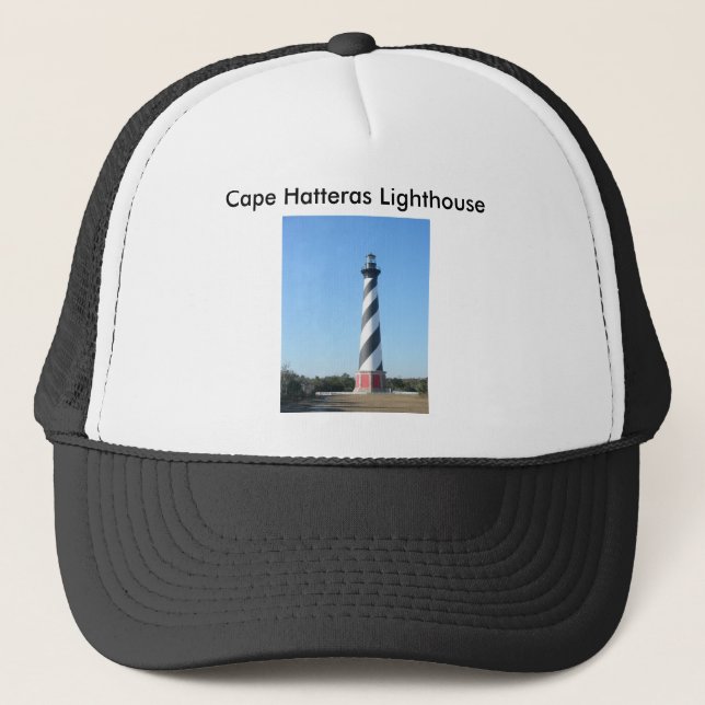 Cape Hatteras Lighthouse Hat Truckerkeps (Framsida)